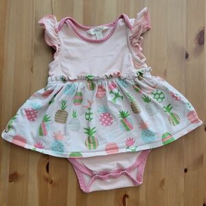 Matilda Jane Pink and Rose Baby Dress